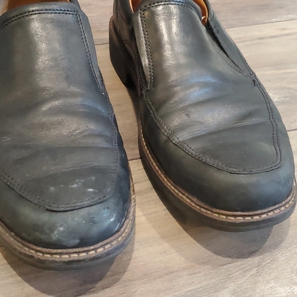 ECCO Mens dress Loafer slip on leather  shoes boots sz US 10 EUR 44 main image 7